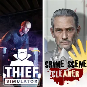 Crime Scene Cleaner & Thief Simulator cover image