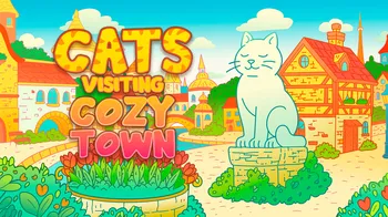 Cats Visiting Cozy Town cover image