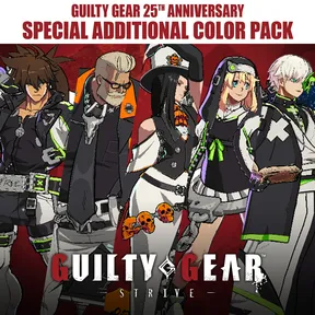 GGST Guilty Gear 25th Anniversary Colors cover image