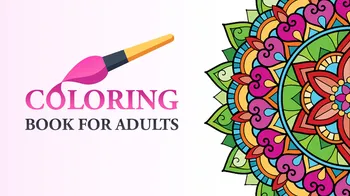 Coloring Book for Adults cover image