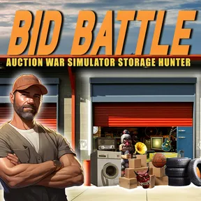 Bid Battle: Auction War Simulator Storage Hunter cover image