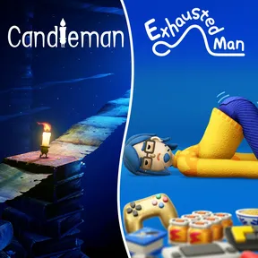 Exhausted Man and Candleman Bundle cover image
