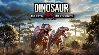 Dinosaur RPG - Dino Survival Simulator Survivor: Dawn of Titans cover image