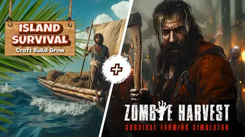 Island Survival: Craft, Build, Grow & Zombie Harvest: Survival Farming Simulator Bundle Collection cover image