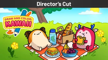 DRAW AND COLOR: KAWAII Director's Cut cover image