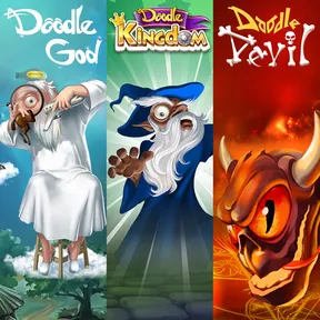 Doodle God, Doodle Devil & Doodle Kingdom cover image
