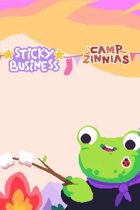 Sticky Business - Camp Zinnias cover image