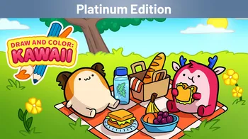 DRAW AND COLOR: KAWAII Platinum Edition cover image