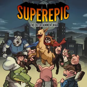 SuperEpic: The Entertainment War cover image