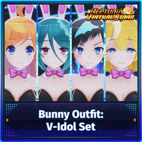 Neptunia Virtual Stars - Bunny Outfit: V-Idol Set cover image