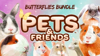 Pets and Friends Butterflies Bundle cover image