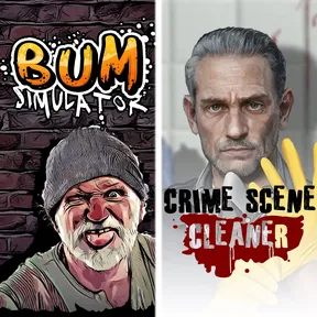 Bum Simulator & Crime Scene Cleaner cover image