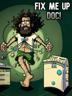 Fix Me Up Doc - Dark Humor cover image