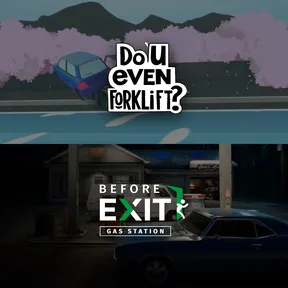 Do You even Forklift? + Before Exit: Gas Station bundle cover image