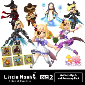 Little Noah: Scion of Paradise DLC 2: Avatar, Lilliput, and Accessory Pack cover image