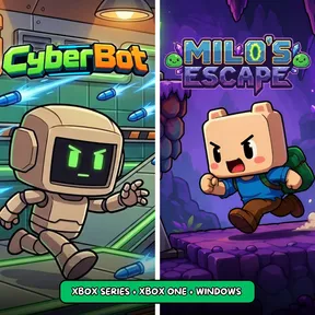 CyberBot & Milo`s Escape (Pack 6 - In 1) cover image