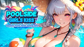 Poolside Girls Kiss: Passion Fruits Hotel Dating Sim  cover image