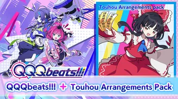 QQQbeats!!! + Touhou Arrangements Pack Vol.1 Bundle cover image