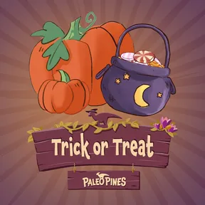 Paleo Pines Trick or Treat DLC cover image
