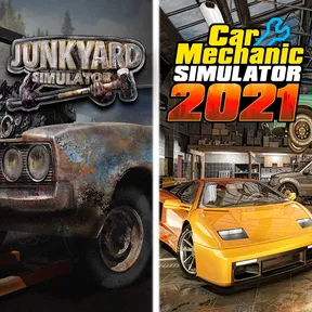 Junkyard Simulator & Car Mechanic Simulator 2021 cover image