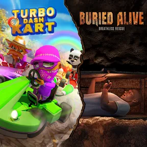Turbo Dash Kart & Buried Alive cover image