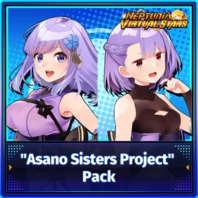 Neptunia Virtual Stars - "Asano Sisters Project" Pack cover image