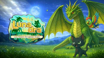 Lunadra: Luna Awakens the Legendary Dragon cover image