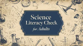 Science Literacy Check for Adults cover image