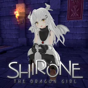 SHIRONE THE DRAGON GIRL cover image
