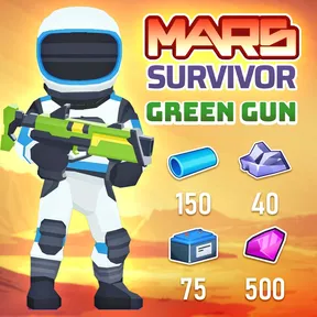 Mars Survivor: Green Gun cover image