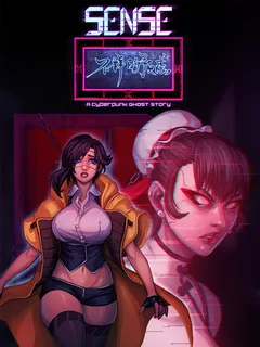 Sense - A Cyberpunk Ghost Story cover image