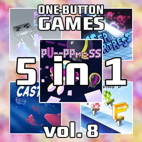 One Button Games 5-in-1 vol. 8 (Xbox One) cover image