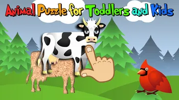 Animal Puzzle for Toddlers and Kids - Preschool and kindergarten learning and fun game cover image