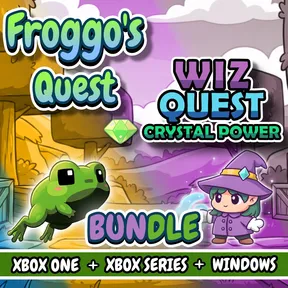 Froggo's Quest + Wiz Quest: Crystal Power (Bundle) cover image