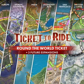 Ticket to Ride®: Round the World Ticket cover image