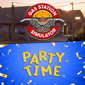Gas Station Simulator and Party Time DLC Bundle cover image