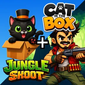 Cat in the Box + Jungle Shoot (Bundle) cover image