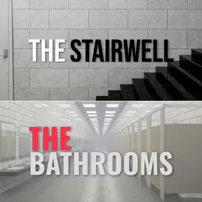 The Stairwell + THE BATHROOMS cover image