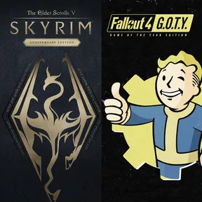 Skyrim Anniversary Edition + Fallout 4 G.O.T.Y Bundle cover image