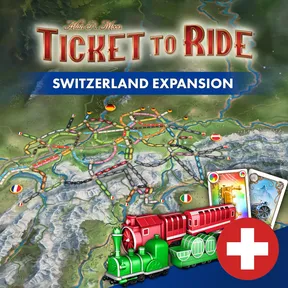 Ticket to Ride®: Switzerland Expansion cover image