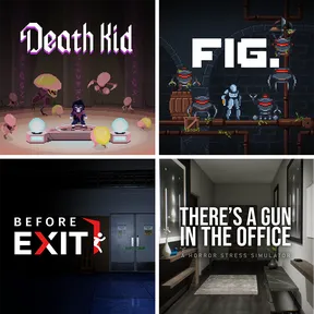 Death Kid + Before Exit : Supermarket + fig. + There's a Gun in the Office bundle cover image