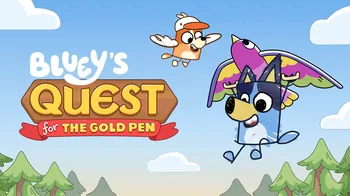 Bluey's Quest For The Gold Pen cover image