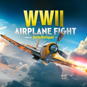 WWII AIRPLANE FIGHT - Battle War Squad cover image