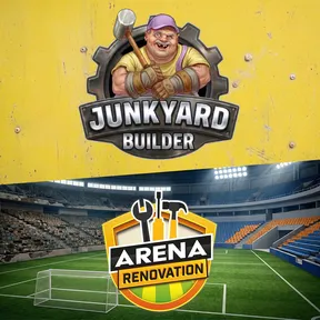 Junkyard Builder & Arena Renovation Bundle cover image