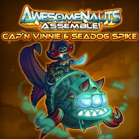 Cap'n Vinnie & Seadog Spike - Awesomenauts Assemble! Skin cover image