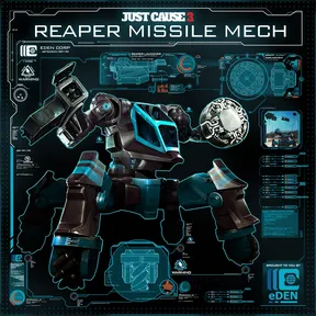 Just Cause 3: Reaper Missile Mech cover image