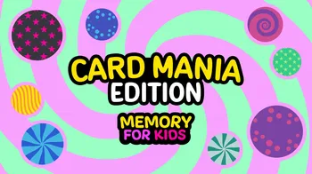 Memory For Kids Card Mania Edition cover image