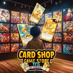 CARD SHOP GAME STORE - TCG SIMULATOR cover image