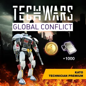 Techwars Global Conflict - KATO Technician Premium and Prosperity Legacy Pack cover image