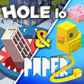 Hole io & Paper io 2 cover image